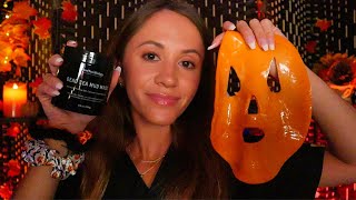 ASMR  The Most Relaxing Fall Spa amp Pampering 🍁 skincare amp scalp treatment [upl. by Bevin709]