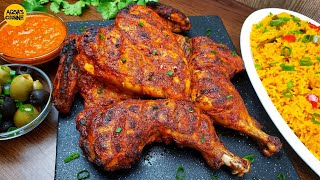 Peri Peri Chicken Easy Recipe NANDOS Style With Peri Peri Sauce Recipe Better than ORIGINAL Recipe [upl. by Zetnod390]