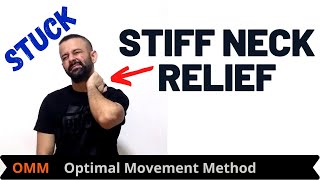 Stiff Neck Relief  Stiff Neck Exercises [upl. by Austina387]