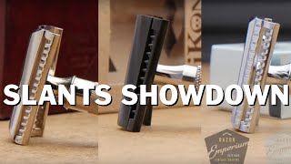 Double Edge DE Safety Razor Slant Showdown [upl. by Lipcombe]