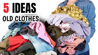 Old cloth reuse ideas  best out of waste  diy  अब से कपड़े रखने का झंझट खत्म [upl. by Calabresi828]