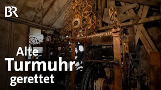 Historisches Werk gerettet Die alte Turmuhr in Ebersberg  Schwaben  Altbayern  BR [upl. by Fennelly960]