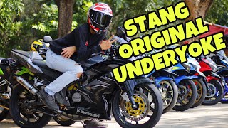 Cara dan tutorial underyoke stang ori Ninja RR 150  Versi HadistBuchoriHD [upl. by White]