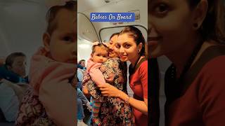 Babies On Board  SpiceJet  Air Hostess  Flight Attendant  Mom mom aviation baby onboard [upl. by Apps]