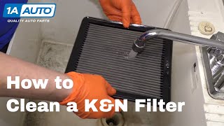 How to Clean KampN Filter [upl. by Wier321]