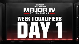 Call of Duty League Major IV Qualifiers  Week 1 Day 1 [upl. by Amos]