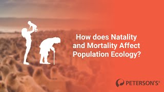 In About a Minute How does Natality and Mortality Affect Population Ecology [upl. by Elleiram122]