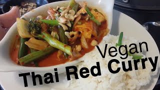 Vegan Thai Red Curry Recipe Oil Free  Le Tour de Plants [upl. by Micah906]