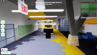 Roblox DeSoto High School Tour V7  Inzaneboy [upl. by Oringa]