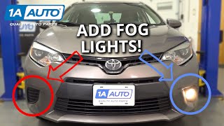 Adding Fog Lights to a Car or Truck That Never Had Them Watch These Complete Install Tips [upl. by Hesther341]