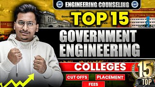 Top 15 Government Engineering Colleges in MaharashtraFEES PLACEMENT CUT OFFS BRANCH All Details [upl. by Ethyl]