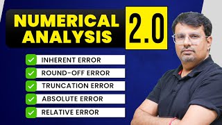 Numerical Analysis 20  Error Analysis  Definition and its Type by GP Sir [upl. by Linzer745]