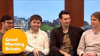 The Inbetweeners Cast Interview Improvising amp Life Behind The Scenes  Good Morning Britain [upl. by Nilcaj]