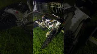 Rockstar edition Husqvarna 250husqvarna 250ccbike dirtbike fyp viralvideo [upl. by Adnovay]