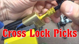 253 How to Pick Cross also Zeiss of Cruciform Locks [upl. by Akerdal]