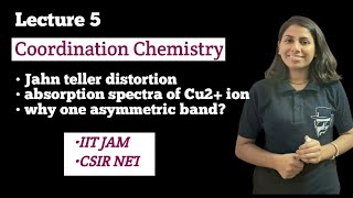 lec 5 Jahn teller distortion iitjam chemistry inorganicchemistry coordination [upl. by Hagan]