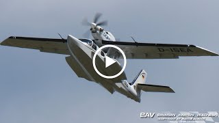 Dornier CD2 Seastar  Dornier Seawings GmbH DISEA  go around at Oberpfaffenhofen Airport [upl. by Jehiel688]