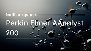 Absorción atómica PERKIN ELMER AANALYST 200 ⛓  Galileo Equipos [upl. by Enak]