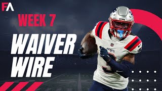 2024 Fantasy Football Week 7 Waiver Wire Top Picks [upl. by Attolrahc860]