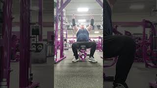 135lb overhead press matrix Smith machine Planet fitness [upl. by Yssirc]