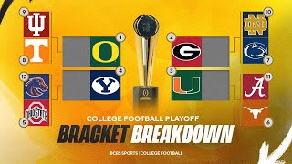 CFP Rankings Released Breaking down the 12team bracket from Week 11 [upl. by Alexa]