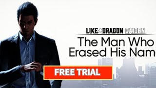 Like a Dragon Gaiden The Man Who Erased His Name  Can be played for free on trial basis [upl. by Deane]