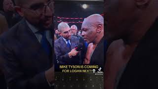 Mike Tyson is fighting Logan Paul next boxing miketyson jakepaul relatable fypシ゚viral [upl. by Nomit]