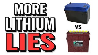 More Lithium Lies  Lithium Battery Companies are STILL Lying To You Even When They Dont Need To [upl. by Arrio]