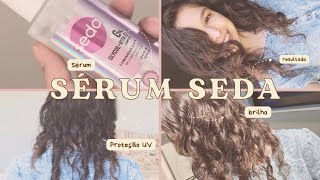 Finalização com Sérum da Seda Luminous UV [upl. by Ayote]