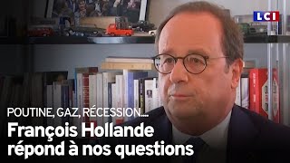 François Hollande invité de Ruth Elkrief sur LCI [upl. by Batholomew15]