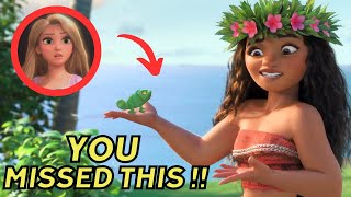 10 HIDDEN Cameos and Easter Eggs in Moana [upl. by Lednyc]