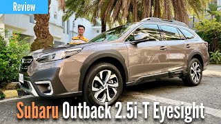 Subaru Outback 25iT EyeSight Review [upl. by Gitt]