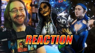 MAX REACTS Kitana amp Dvorah Gameplay Trailer  Mortal Kombat 11 [upl. by Bromleigh]