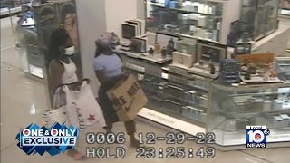 Video shows men dressed as women to steal from Macys [upl. by Esdnyl537]