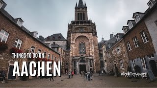 Top 10 Things to Do in Aachen Germany  Travel Guide 4K [upl. by Ociral]