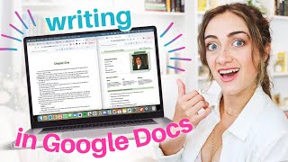 How to Write a Novel in Google Docs [upl. by Randall757]