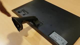 Samsung monitorold model stand removal  How to [upl. by Yetnruoc649]