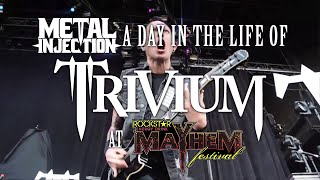 TRIVIUM A Day In The Life On MAYHEM FEST  Metal Injection [upl. by Adnaram22]