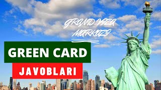 Green Card 2021 dv 2022 javoblari qachon chiqadi GRIN KARTA Javoblari 2021 [upl. by Tadio90]