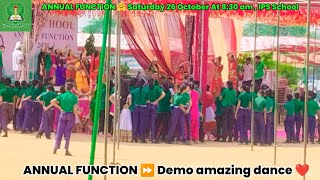 IPS Senior Secondary School bikawas jobner Annual functionDemo amazing dance 🩰 [upl. by Geoff]