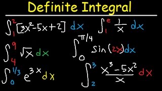 Definite Integral Calculus Examples Integration  Basic Introduction Practice Problems [upl. by Arratoon]