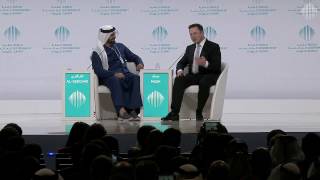 Mohammad Al Gergawi in a conversation with Elon Musk during WGS17 [upl. by Windham]