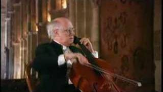 Rostropovich Plays Bach 1iii Courante [upl. by Haywood]