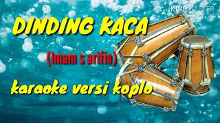 DINDING KACA Cover karaoke no vokal [upl. by Naud]