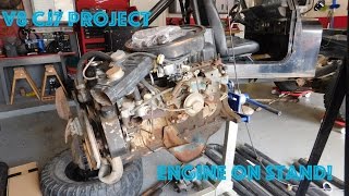 Engine and Drivetrain Tear Down  Jeep CJ7 Build Part 3 [upl. by Brittne114]