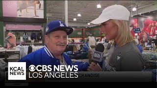 Dodgers merchandise is flying off the shelves after World Series win [upl. by Ijar]