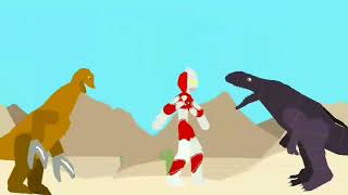 Ultra Stick Short BattleEp 3 Ultraman Jack vs Sadora And Detton [upl. by Ahsimit]