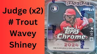 Topps Chrome 2024 Monster Box [upl. by Aisul]