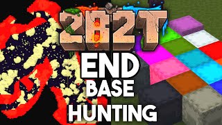 2b2t END STASH HUNTING Vertical Minecraft Stream [upl. by Ettennaej]