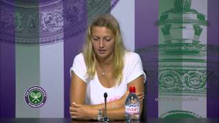 Petra Kvitova Post Final Press Conference [upl. by Dorey]